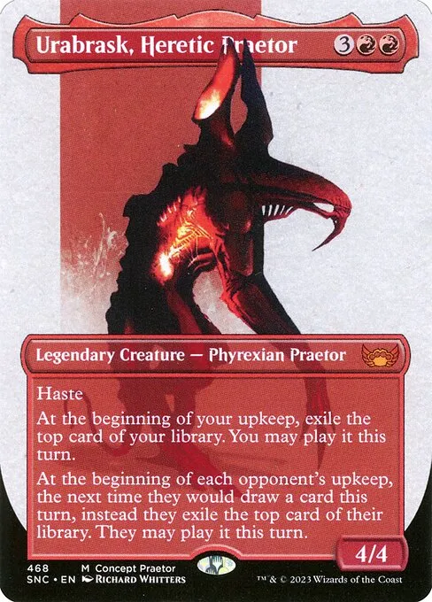 Urabrask, Heretic Praetor · Streets of New Capenna 468/513
