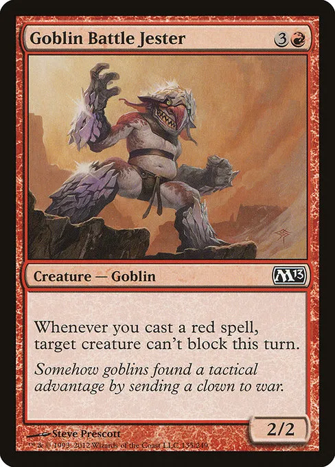 Goblin Battle Jester · Magic 2013 135/249