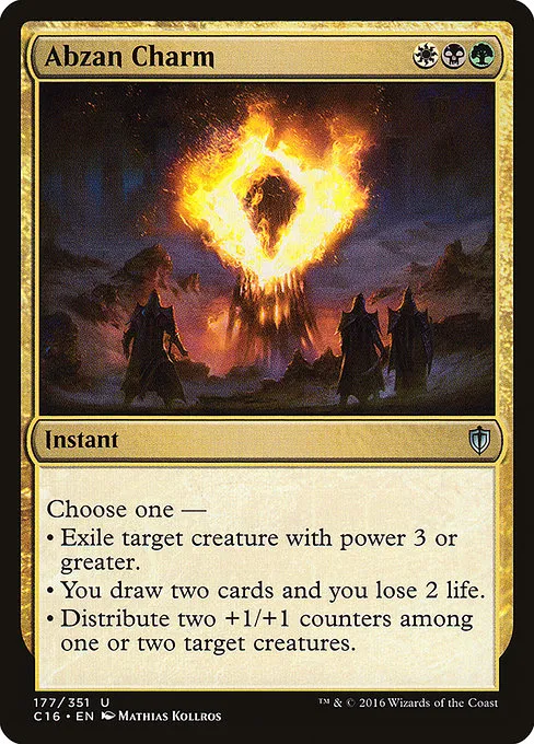 Abzan Charm · Commander 2016 177/351