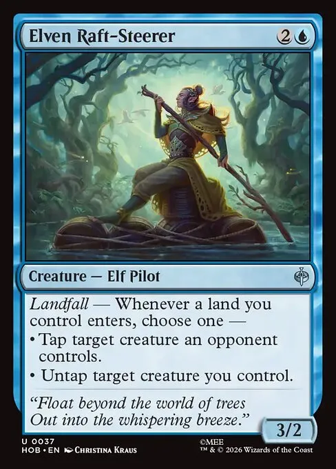 Elven Raft-Steerer · The Hobbit 37/39