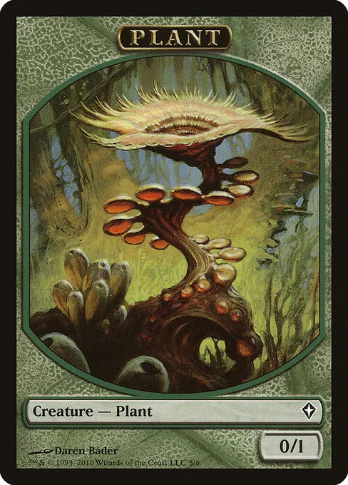 Plant · Worldwake Tokens 5/6