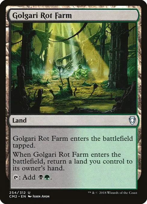 Golgari Rot Farm · Commander Anthology Volume II 254/312