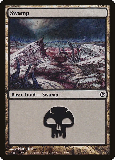 Swamp · Duel Decks: Ajani vs. Nicol Bolas 78/80