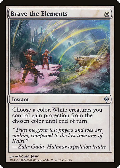 Brave the Elements · Zendikar 4/269
