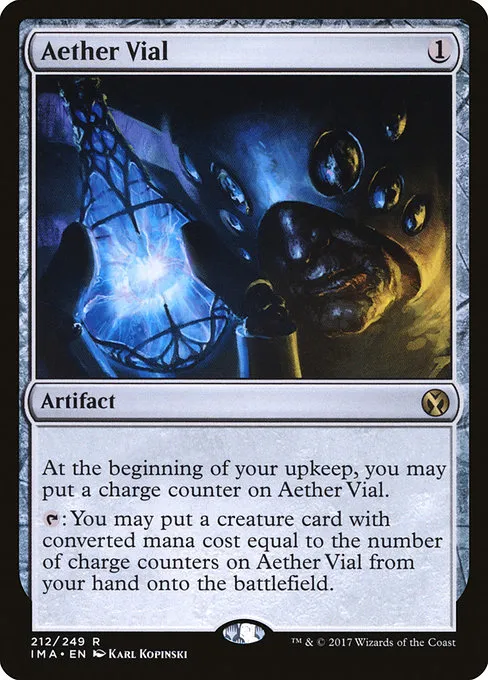 Aether Vial · Iconic Masters 212/249