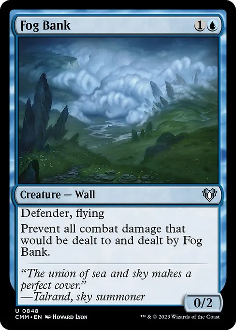 Fog Bank · Commander Masters 848/1067