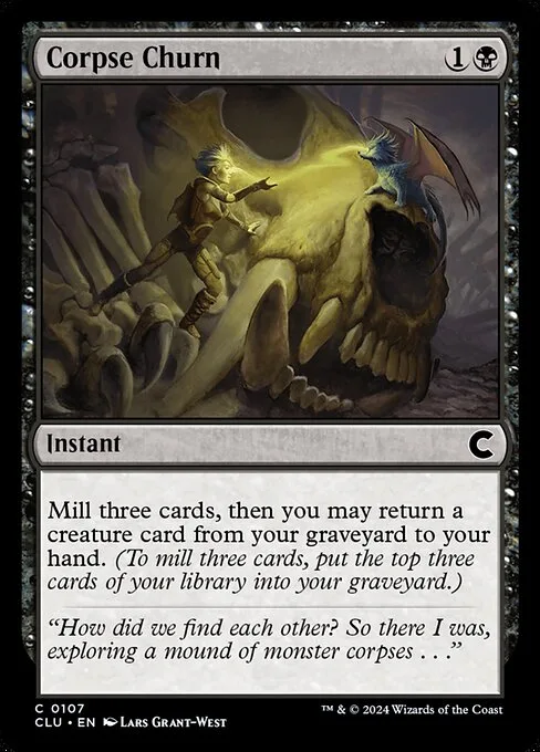 Corpse Churn · Ravnica: Clue Edition 107/284