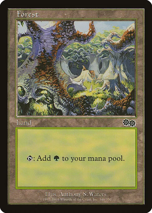 Forest · Urza's Saga 348/357