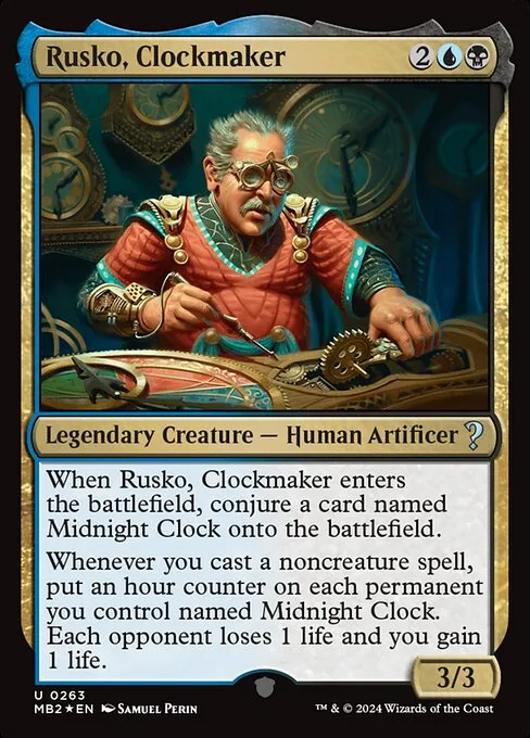 Rusko, Clockmaker · Mystery Booster 2 263/385