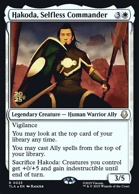 Hakoda, Selfless Commander · Avatar: The Last Airbender Promos 23s/80