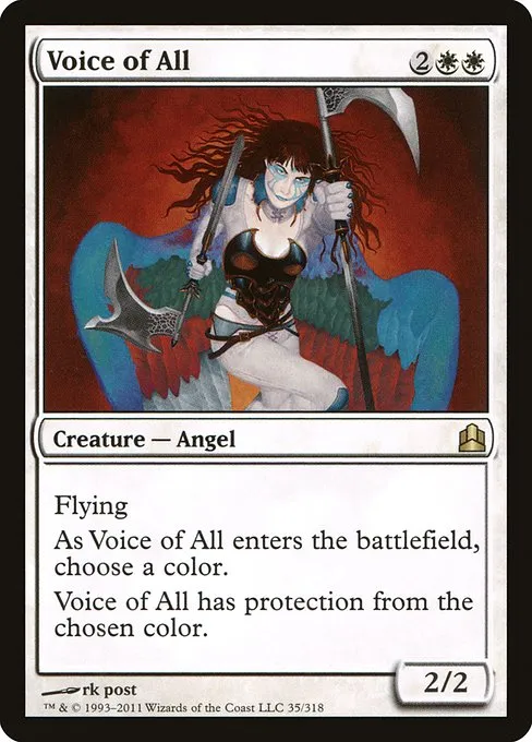 Voice of All · Commander 2011 35/318