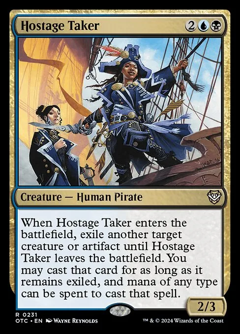 Hostage Taker · Outlaws of Thunder Junction Commander 231/342