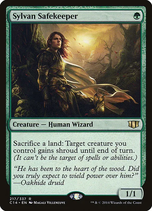 Sylvan Safekeeper · Commander 2014 217/337