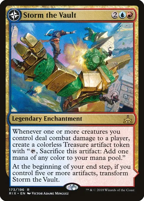 Storm the Vault // Vault of Catlacan · Rivals of Ixalan 173/205