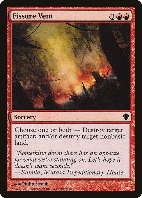 Fissure Vent · Commander 2013 107/356