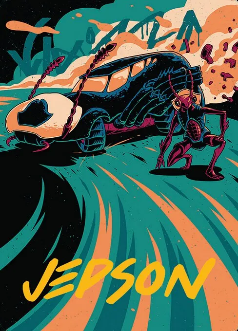 Carrion Cruiser // Carrion Cruiser · Aetherdrift Art Series 39/54