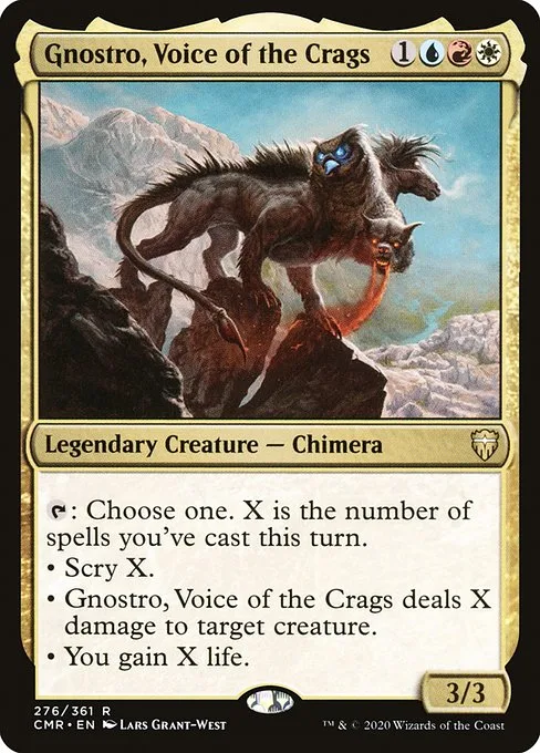 Gnostro, Voice of the Crags · Commander Legends 276/718
