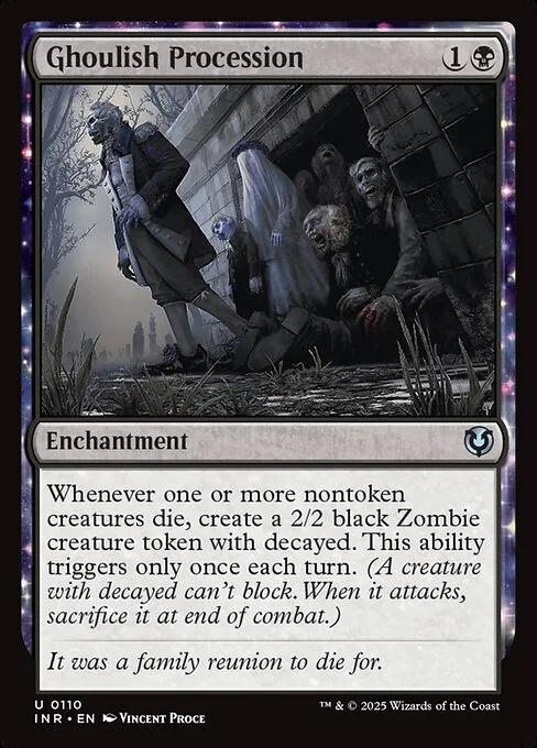 Ghoulish Procession · Innistrad Remastered 110/495