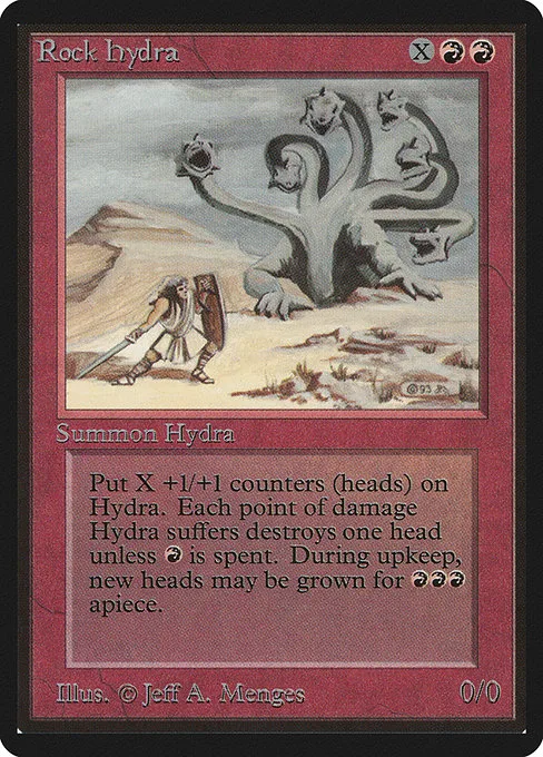 Rock Hydra · Limited Edition Beta 172/302