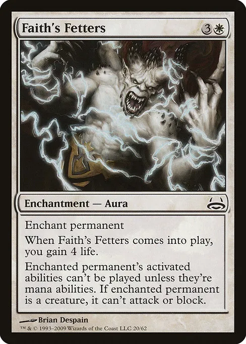 Faith's Fetters · Duel Decks: Divine vs. Demonic 20/62