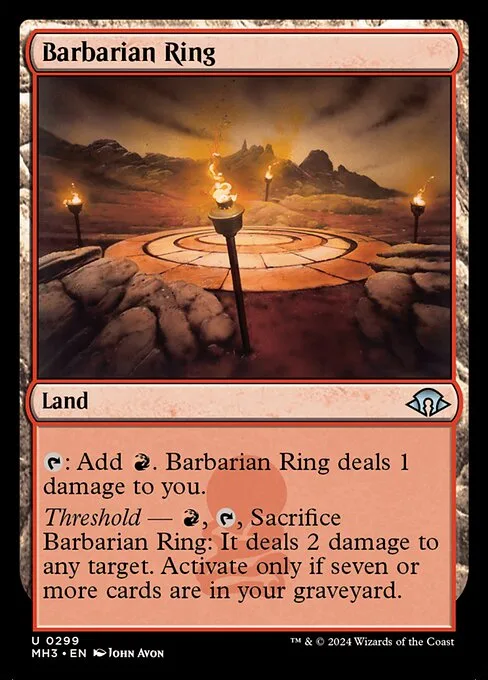 Barbarian Ring · Modern Horizons 3 299/528