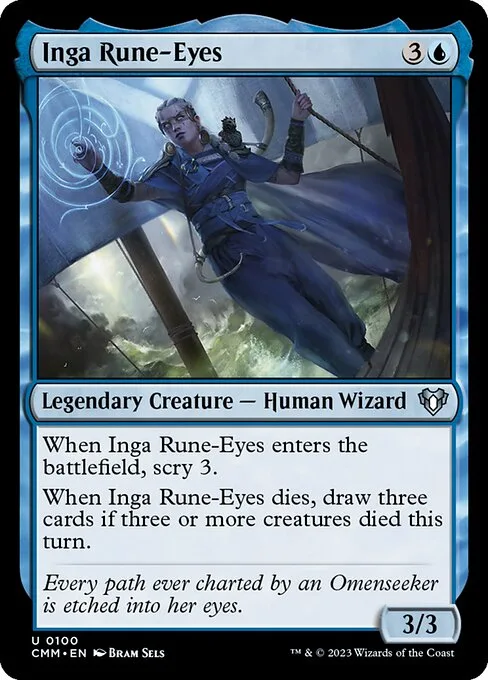 Inga Rune-Eyes · Commander Masters 100/1067