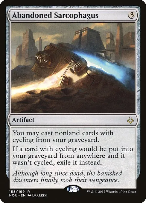 Abandoned Sarcophagus · Hour of Devastation 158/209