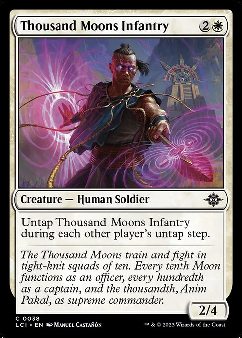 Thousand Moons Infantry · The Lost Caverns of Ixalan 38/416