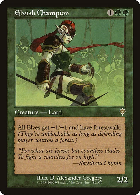 Elvish Champion · Invasion 186/354