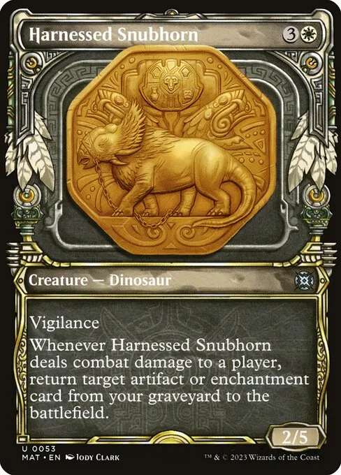 Harnessed Snubhorn · March of the Machine: The Aftermath 53/230
