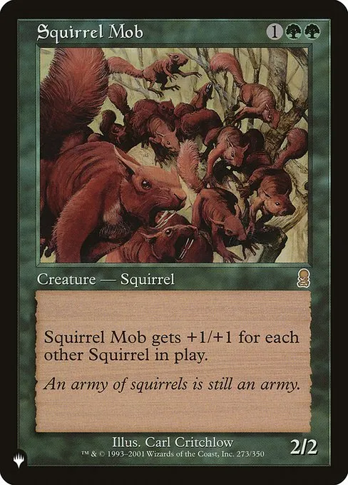 Squirrel Mob · The List ODY-273/5050