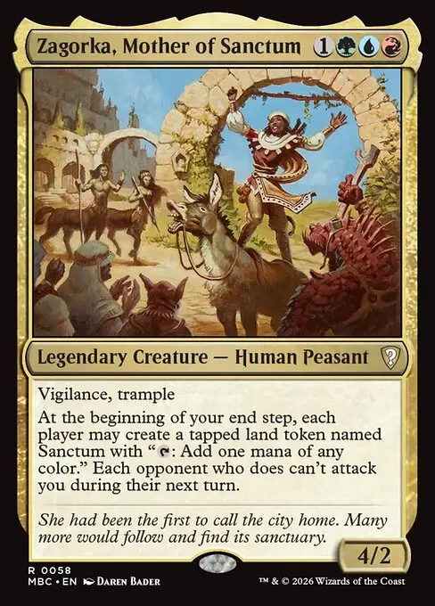 Zagorka, Mother of Sanctum · Mystery Booster: Commander Edition 58/2