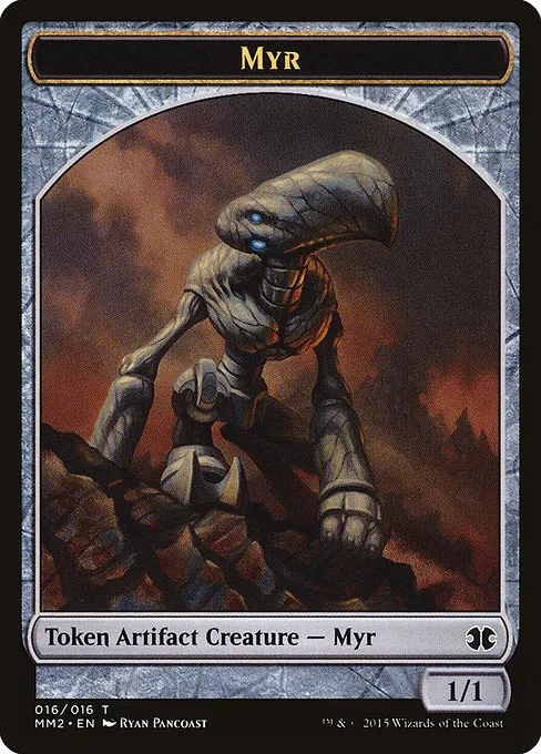 Myr · Modern Masters 2015 Tokens 16/16