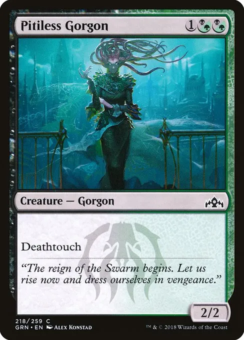 Pitiless Gorgon · Guilds of Ravnica 218/273