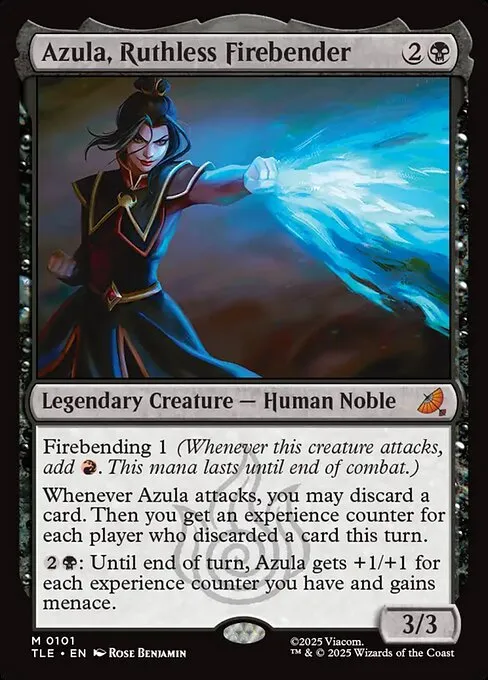 Azula, Ruthless Firebender · Avatar: The Last Airbender Eternal 101/317