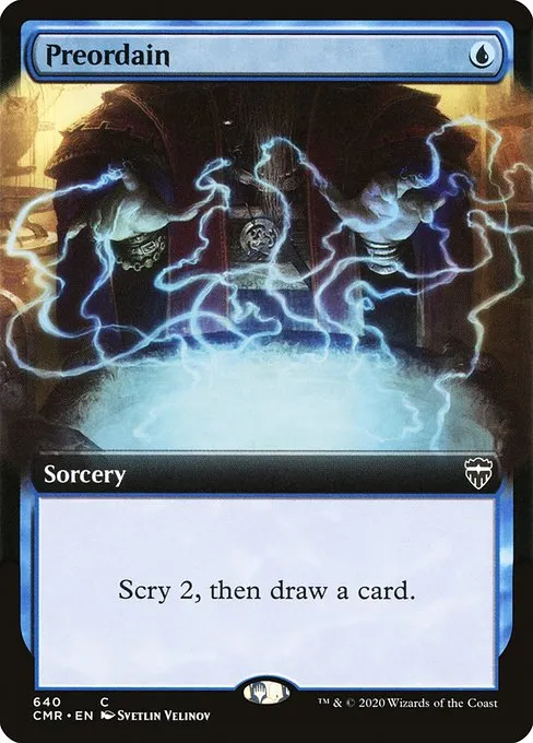 Preordain · Commander Legends 640/718