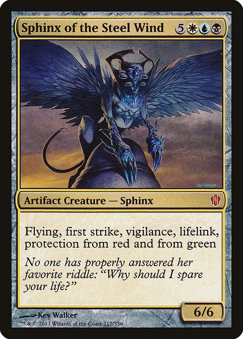 Sphinx of the Steel Wind · Commander 2013 217/356