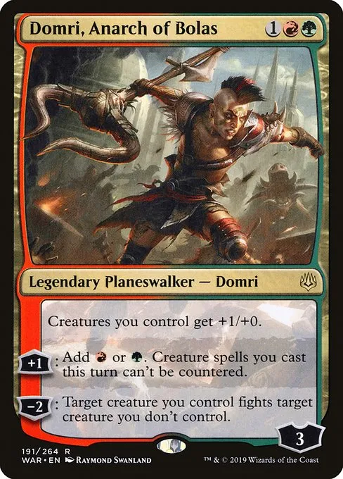 Domri, Anarch of Bolas · War of the Spark 191/312
