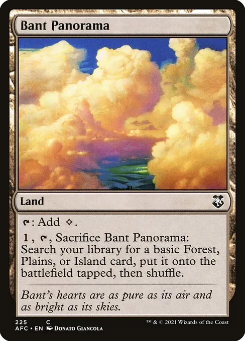 Bant Panorama · Forgotten Realms Commander 225/331