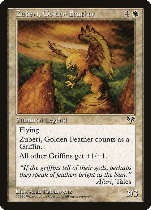 Zuberi, Golden Feather · Mirage 51/353