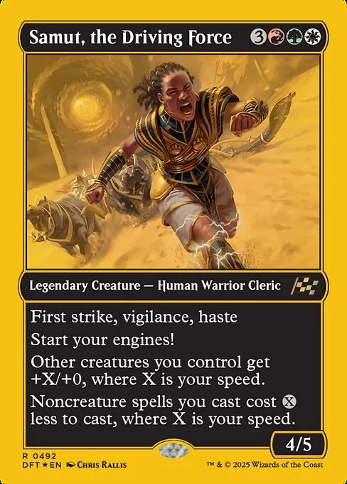 Samut, the Driving Force · Aetherdrift 492/553