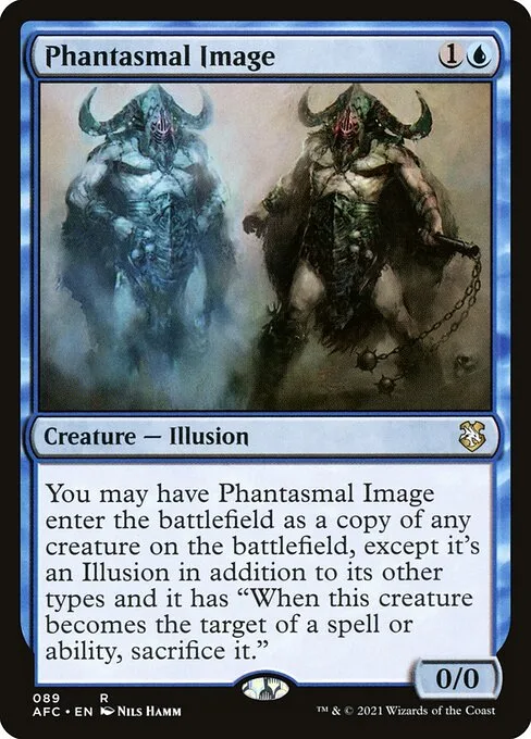 Phantasmal Image · Forgotten Realms Commander 89/331