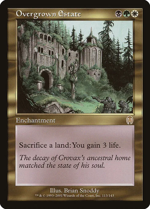 Overgrown Estate · Apocalypse 113/143