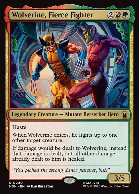 Wolverine, Fierce Fighter · Marvel Super Heroes 240/24