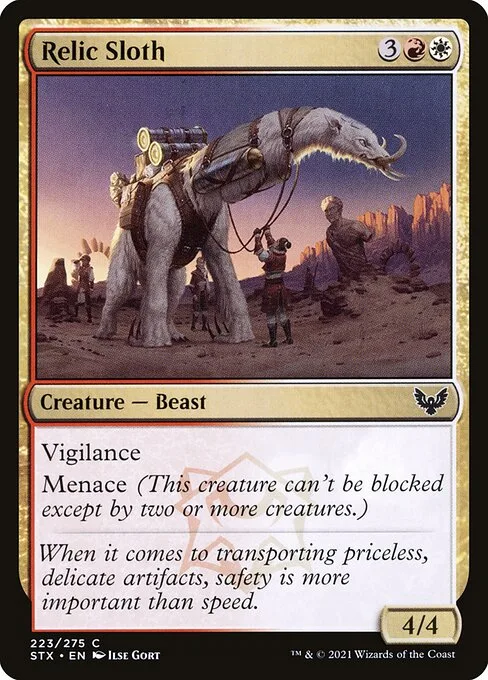 Relic Sloth · Strixhaven: School of Mages 223/393