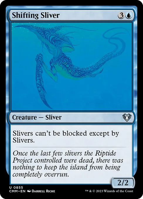 Shifting Sliver · Commander Masters 855/1067