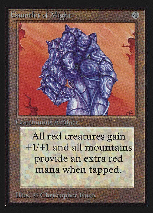 Gauntlet of Might · Collectors' Edition 245/302