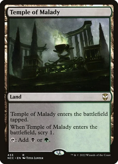 Temple of Malady · New Capenna Commander 433/447