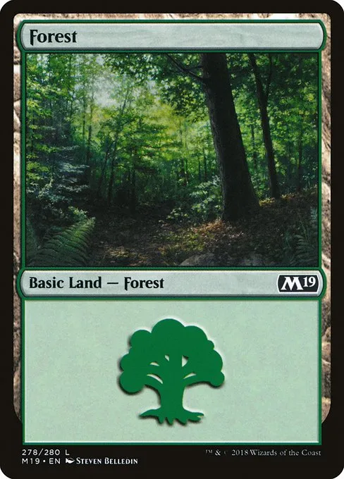 Forest · Core Set 2019 278/314