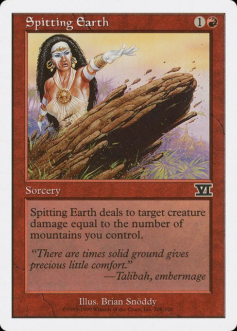 Spitting Earth · Classic Sixth Edition 208/351
